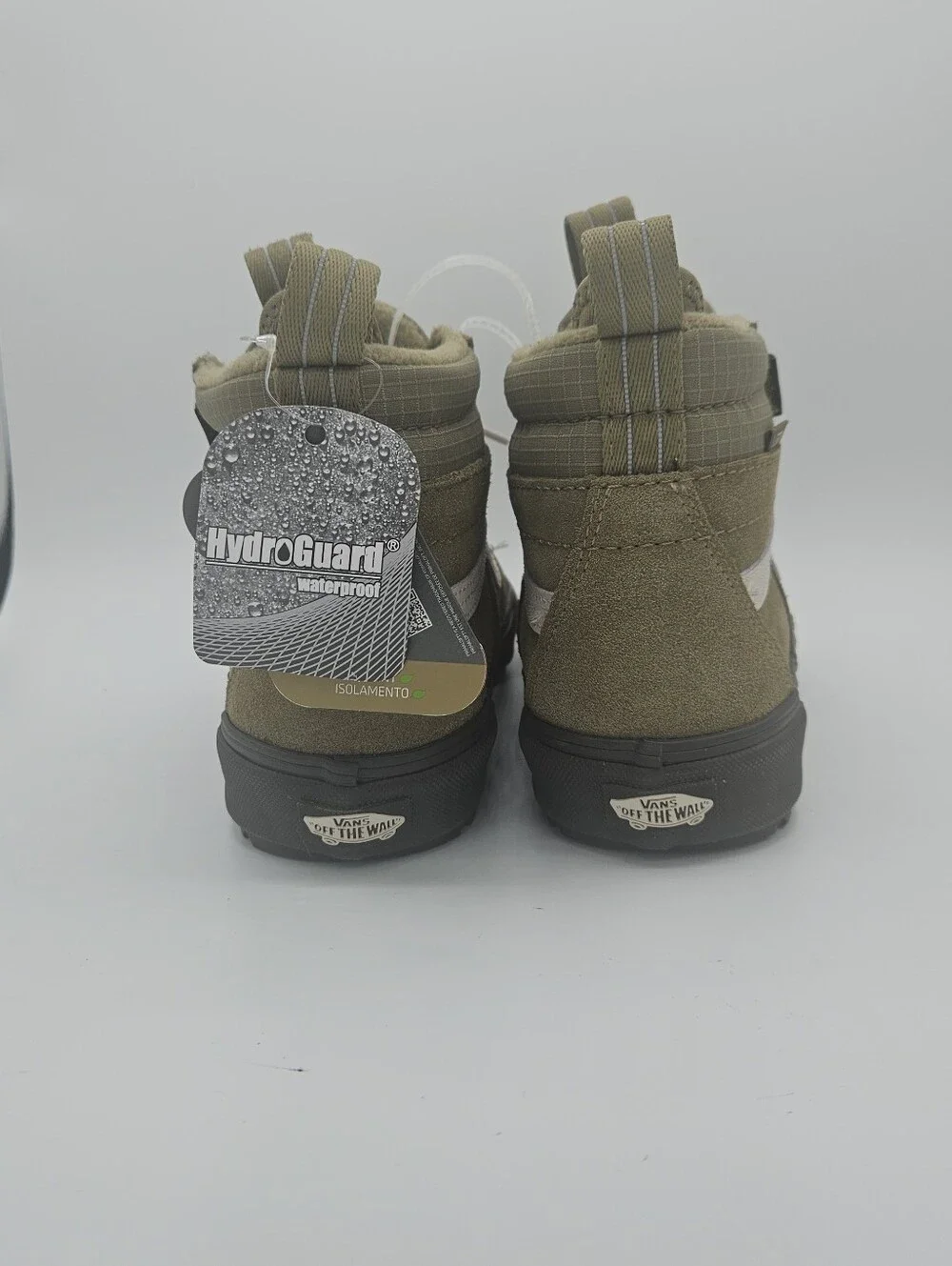 Vans Sk8-Hi MTE Womens 7.5 Olive Green High-Top Insulated Boots NWOB